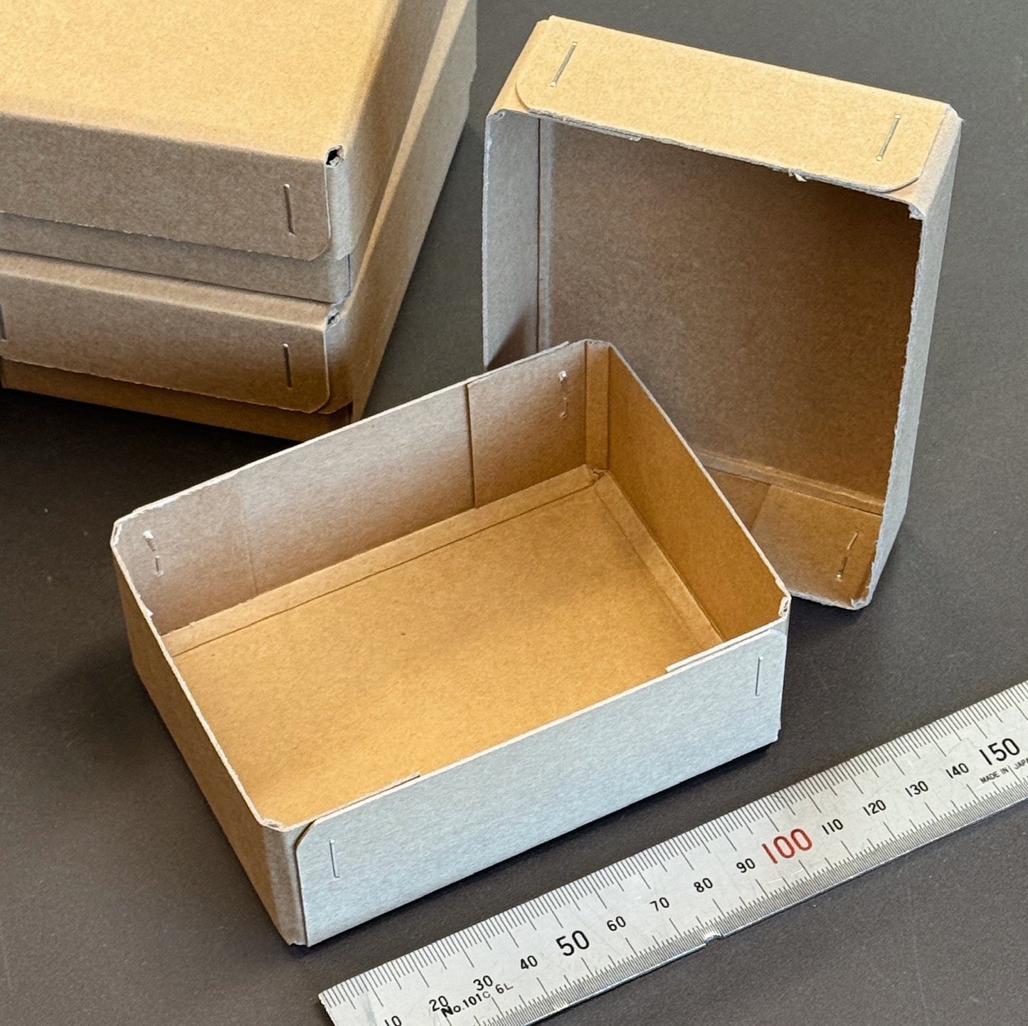 Tynd brun æske - 5 stk.